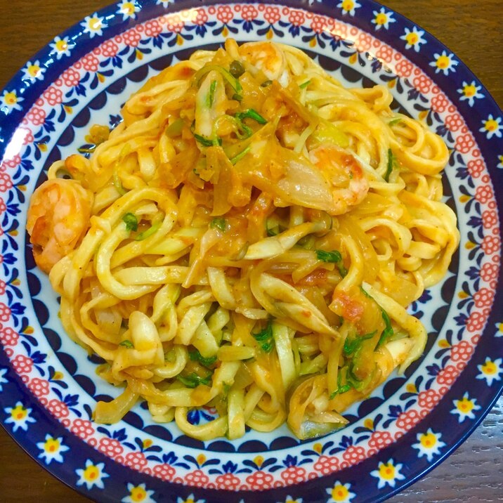 Hbで太麺生パスタ 海老とトマトクリームソースで レシピ 作り方 By ぱやーん 楽天レシピ Hbで太麺生パスタ 海老とトマトクリームソースで レシピ 作り方 By ぱやーん 楽天レシピ